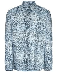 Roberto Cavalli - Baby Jaguar Silk Shirt - Lyst