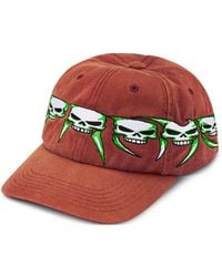 Supreme - Skulls Spellout Baseballkappe Mit 6 Einsätzen - Lyst