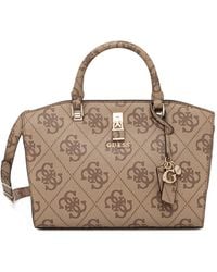 Guess - Monogram-Pattern Tote Bag - Lyst