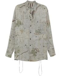 Ziggy Chen - Blouse Met Bloemenprint - Lyst