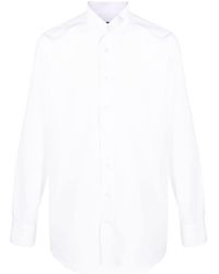 Lardini - Button-up Cotton Shirt - Lyst