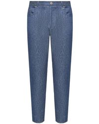 Tombolini - Classic Straight-Leg Wool Trousers - Lyst