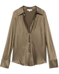 Vince - Hemd aus Seide - Lyst