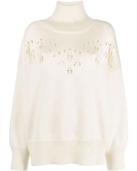 Chloé - Wool Turtleneck Sweater - Lyst