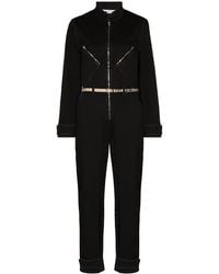 Stella McCartney - Stella Logo Denim Jumpsuit - Lyst