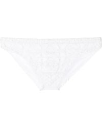 Amir Slama - Crochet-Knit Swimming Trunks - Lyst