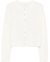 Vince - Cardigan mit rundem Ausschnitt - Lyst