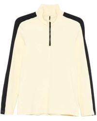 Fusalp - Half-Zip Panelled Top - Lyst