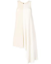 Unravel Project Asymmetrische Jurk - Naturel