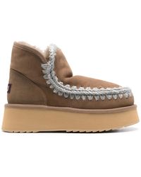 Mou - Botas Mini Eskimo con plataforma - Lyst
