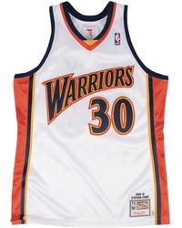 Mitchell & Ness - "Nba Golden State Warriors 09 Stephen Curry" Authentic Jersey - Lyst