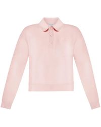 Lacoste - Sweatshirt Mit Logo-Prägung - Lyst