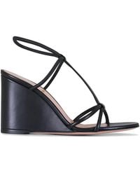 Gianvito Rossi - Strappy Wedges Sandals - Lyst