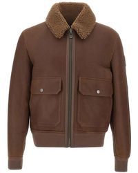 Belstaff - Northwind Shearling Jacket - Lyst