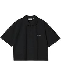 Carhartt - Script Embroidered-Logo Cotton Polo Shirt - Lyst