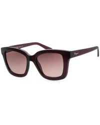Ferragamo Eyewear - Square-Frame Sunglasses - Lyst