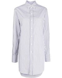 Sa Su Phi - Striped Silk Shirt Dress - Lyst