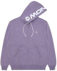 Aape By A Bathing Ape - Aapenow Logo-Print Zip-Up Hoodie - Lyst