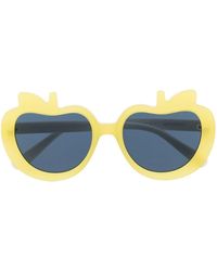 Stella McCartney - Gafas de sol con montura en forma de manzana - Lyst