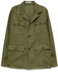 Tagliatore - Linen Shirt Jacket - Lyst