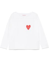 Juvia - Cotton-Blend T-Shirt - Lyst