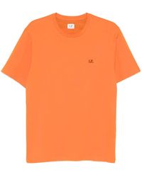 C.P. Company - Camiseta de algodón con logo estampado - Lyst