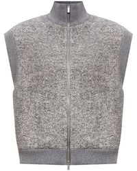 Peserico - Sequin-Embellished Bouclé Jacket - Lyst