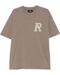 Represent - Western Initial Embroidered T-Shirt - Lyst