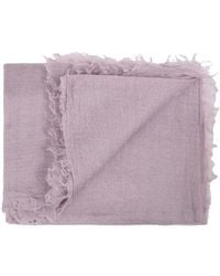 Rick Owens - Follo Frayed Scarf - Lyst