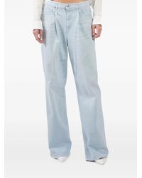 R13 - Pleated-Front Jeans - Lyst