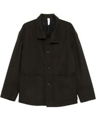 Hevò - Button-Up Patch-Pocket Short Coat - Lyst