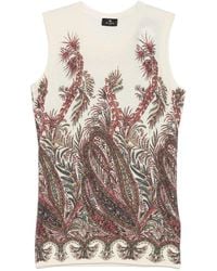 Etro - Paisley-Print Top - Lyst