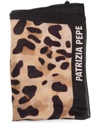 Patrizia Pepe - Leopard-Print Scarf - Lyst