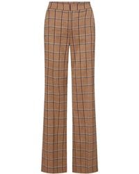 Veronica Beard - Tonelli Check-Pattern Trousers - Lyst