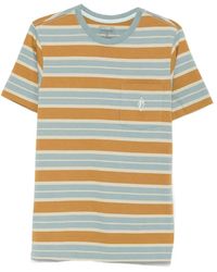 Patagonia - Striped-Pattern Chest-Pocket T-Shirt - Lyst