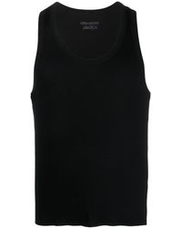 Zadig & Voltaire - Camille Cotton Tank Top - Lyst