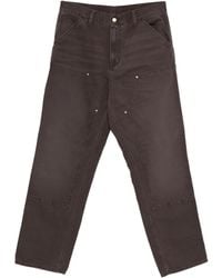 Carhartt - Katoenen Jeans Met Kniezak - Lyst