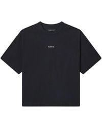 Purple Brand - Logo-Print Cotton T-Shirt - Lyst