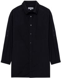 Yohji Yamamoto - Layered-collar Cotton Shirt - Lyst