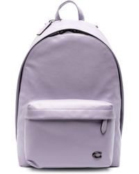 COACH - Hall Leather Backpack - Lyst