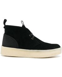 Clarks - Desert Cup Suede Ankle Boots - Lyst