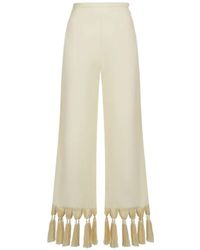 ‎Taller Marmo - Marlino Fringed Trousers - Lyst