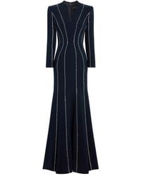 Jenny Packham - Victoire Abendkleid Mit V-Ausschnitt - Lyst
