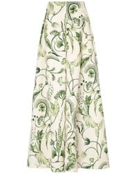 Agua Bendita - Marea Habitat フローラル ワイドパンツ - Lyst