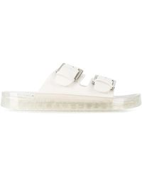 Calvin Klein Sandalias con correa con hebilla - Blanco