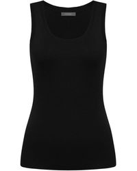 12 STOREEZ - Ribbed-knit Merino Wool Tank Top - Lyst