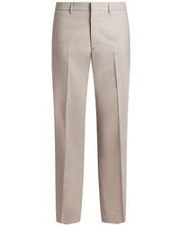Etro - Pressed-Crease Trousers - Lyst