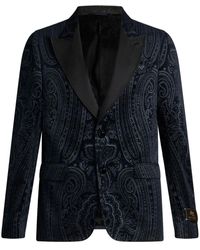 Etro - Sakko Mit Paisleymuster - Lyst