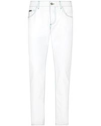 Dolce & Gabbana - Cotton Regular Jeans - Lyst