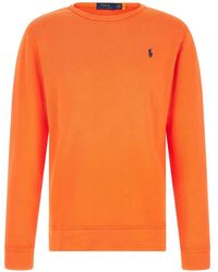 Polo Ralph Lauren - Polo Loopback Logo-Embroidered Sweater - Lyst